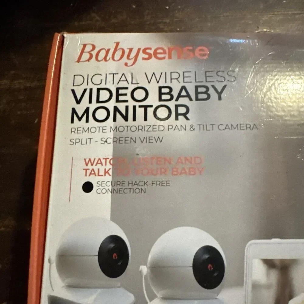 Babysense Baby Monitor with 2 Cameras and Audio 4.3